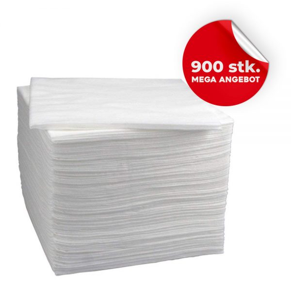 900 Stk. Luxuriöse Einwegtücher Von Enki Für Haare Schönheit, Weiß  56g/m², 40X80 cm